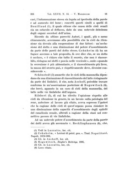 Archivio per le scienze mediche