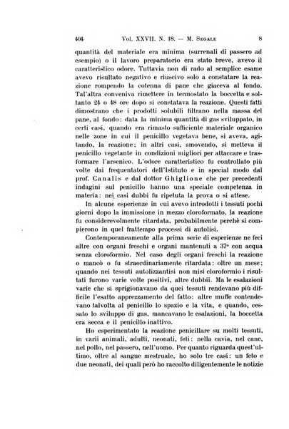 Archivio per le scienze mediche