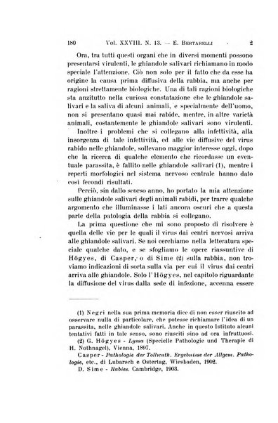 Archivio per le scienze mediche