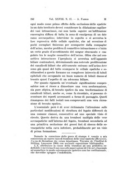 Archivio per le scienze mediche