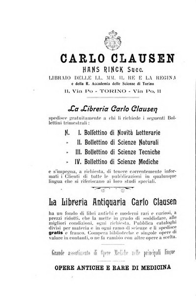 Archivio per le scienze mediche