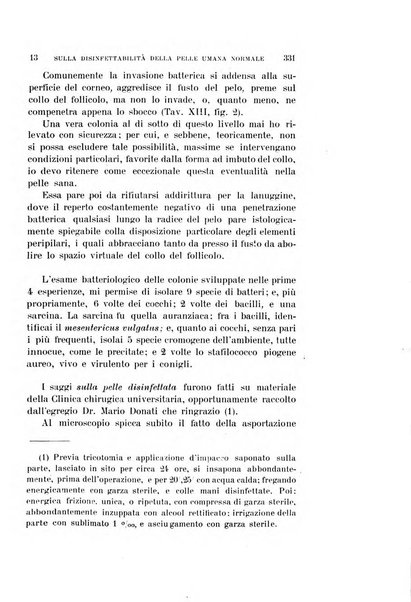 Archivio per le scienze mediche