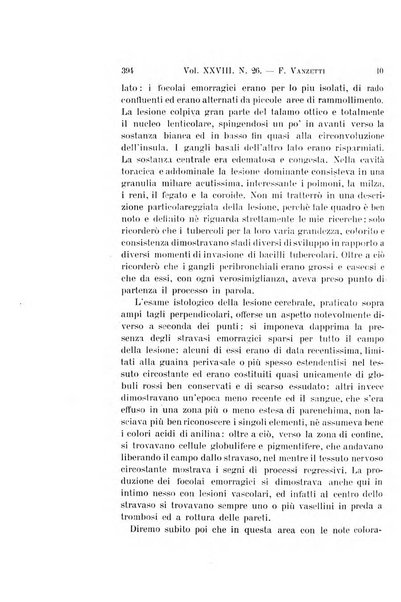 Archivio per le scienze mediche