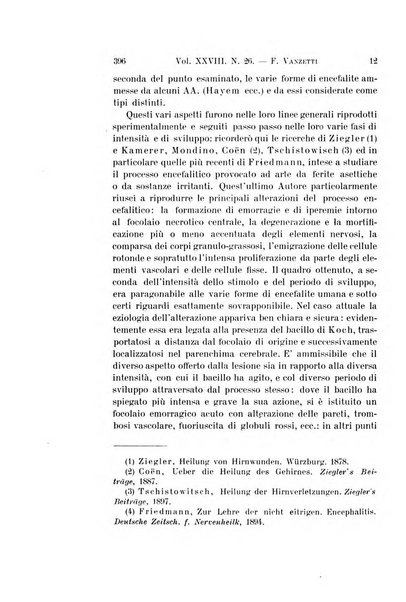 Archivio per le scienze mediche