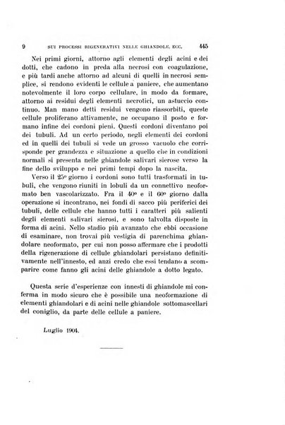 Archivio per le scienze mediche