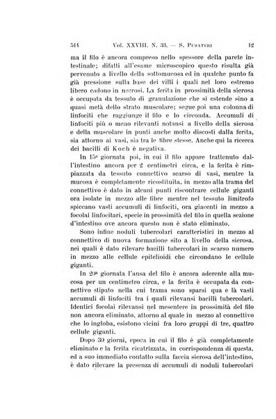 Archivio per le scienze mediche