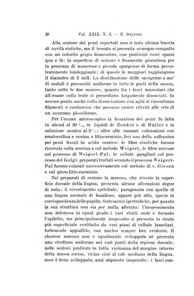 Archivio per le scienze mediche