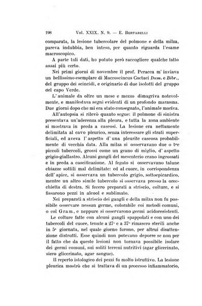 Archivio per le scienze mediche