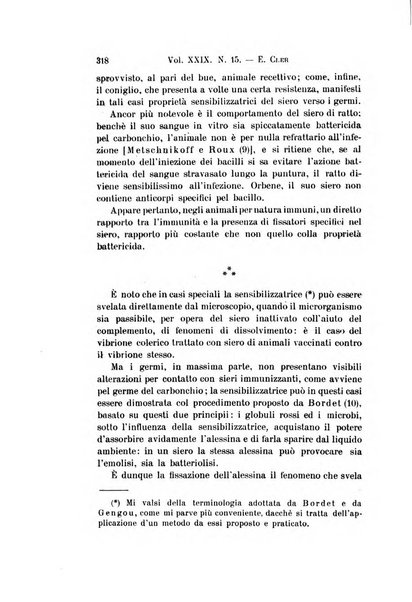 Archivio per le scienze mediche