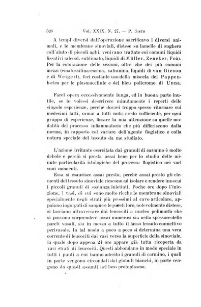 Archivio per le scienze mediche