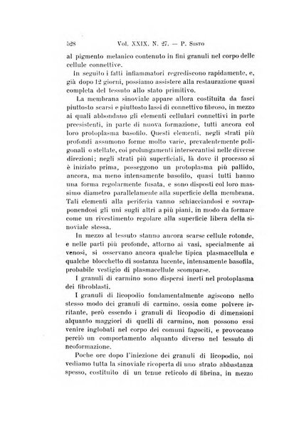 Archivio per le scienze mediche