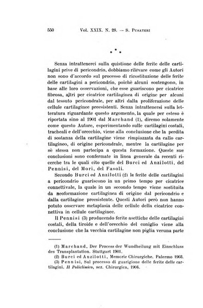 Archivio per le scienze mediche