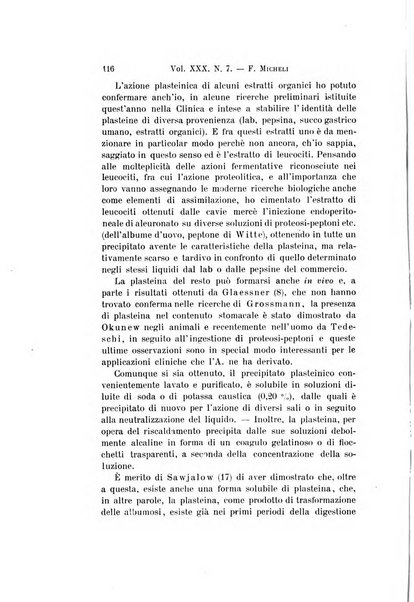 Archivio per le scienze mediche