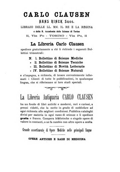 Archivio per le scienze mediche