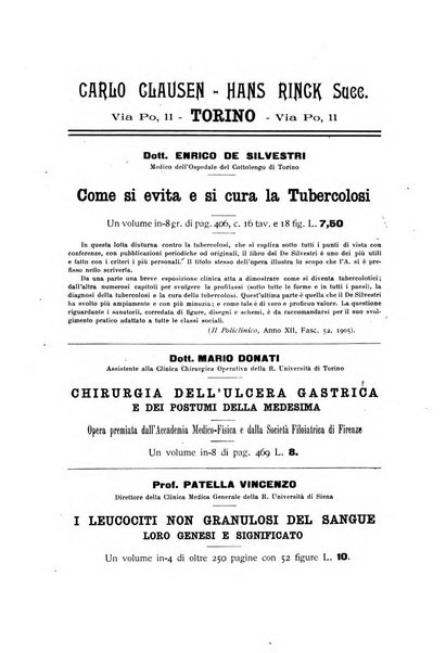 Archivio per le scienze mediche