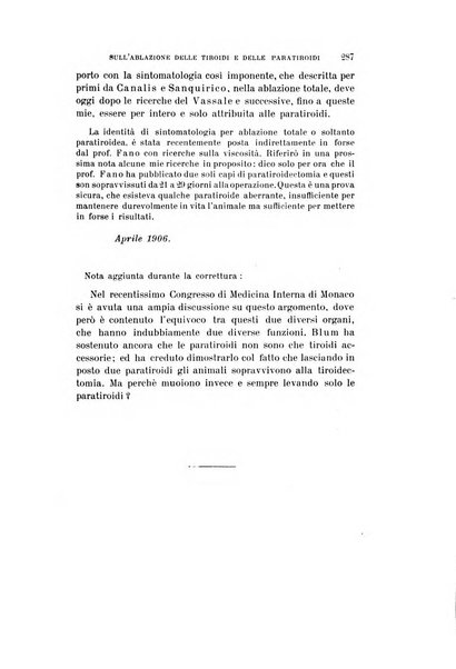 Archivio per le scienze mediche