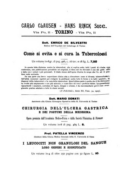 Archivio per le scienze mediche