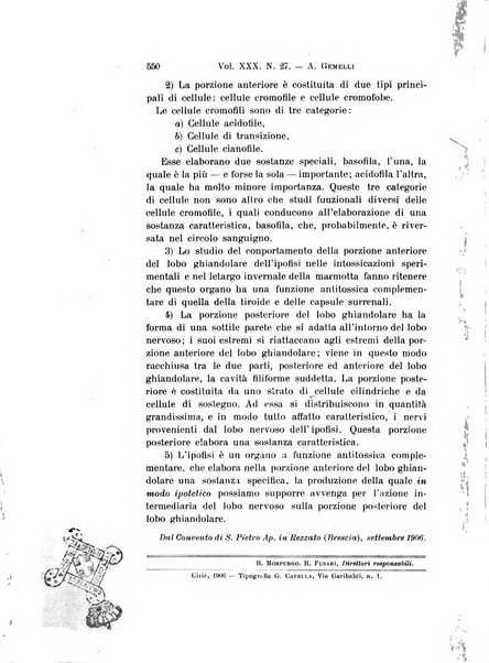 Archivio per le scienze mediche