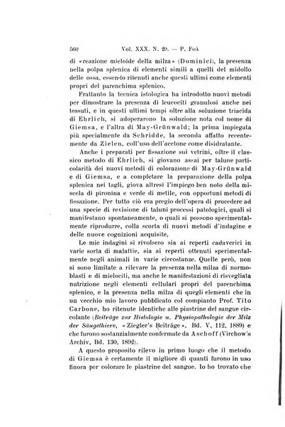 Archivio per le scienze mediche