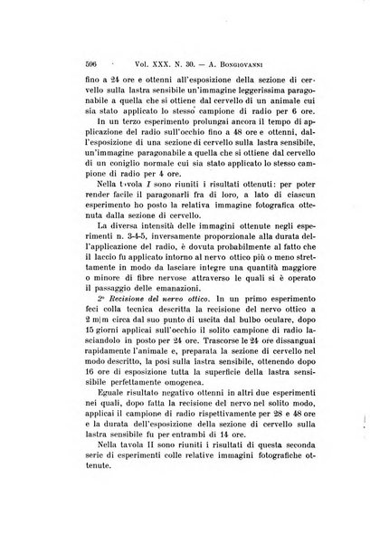 Archivio per le scienze mediche