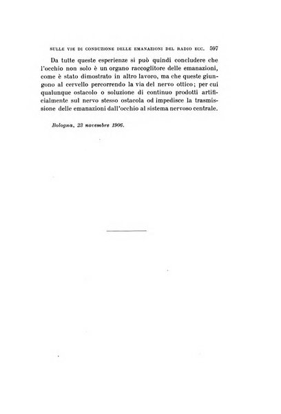 Archivio per le scienze mediche