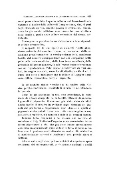 Archivio per le scienze mediche