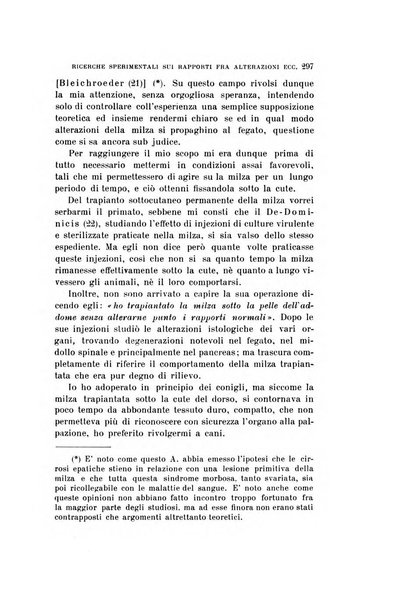 Archivio per le scienze mediche