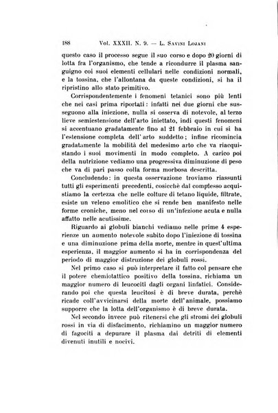 Archivio per le scienze mediche