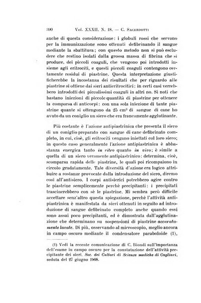 Archivio per le scienze mediche