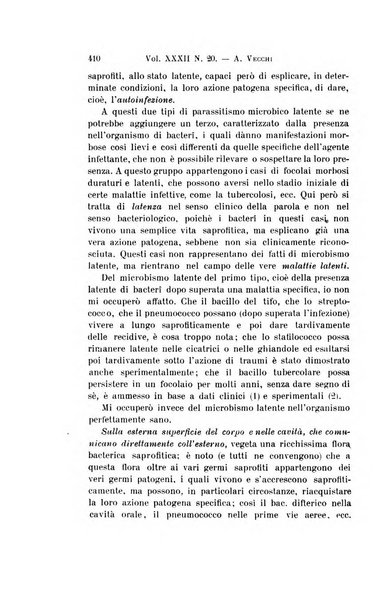 Archivio per le scienze mediche