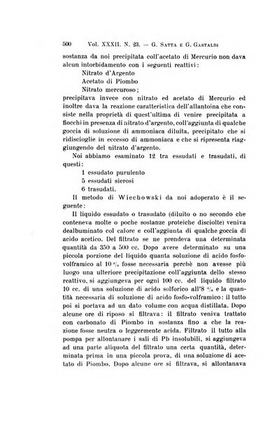 Archivio per le scienze mediche