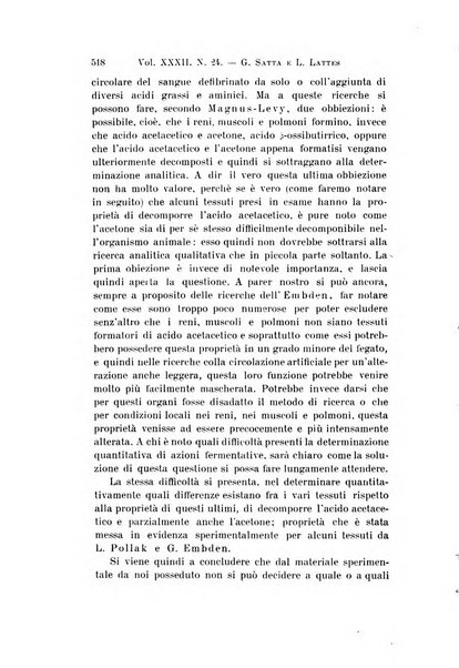 Archivio per le scienze mediche