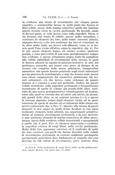 Archivio per le scienze mediche