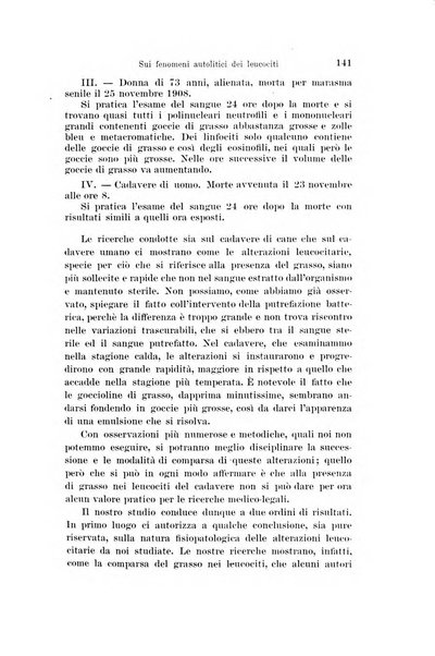 Archivio per le scienze mediche