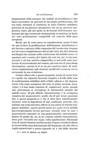 Archivio per le scienze mediche