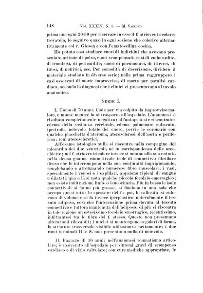 Archivio per le scienze mediche