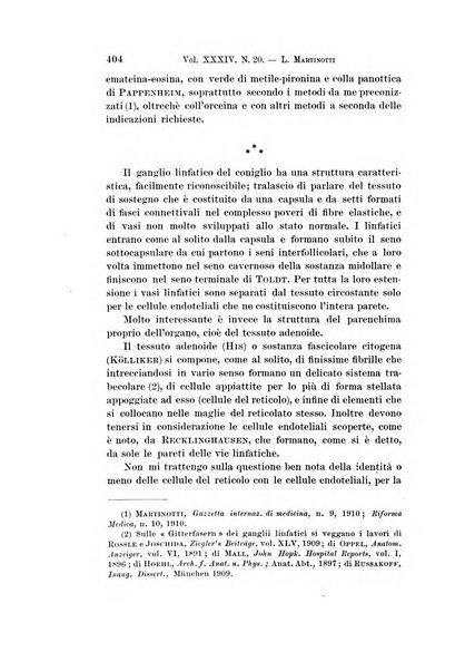 Archivio per le scienze mediche