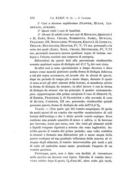 Archivio per le scienze mediche