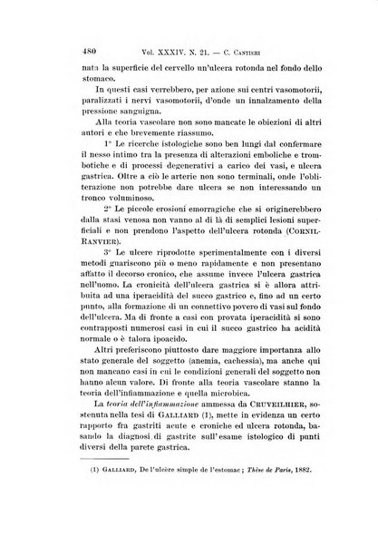 Archivio per le scienze mediche