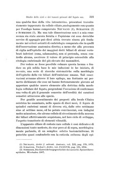 Archivio per le scienze mediche