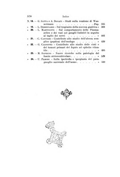 Archivio per le scienze mediche