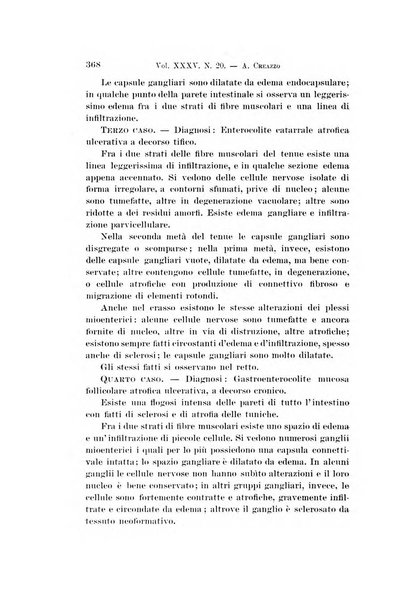 Archivio per le scienze mediche