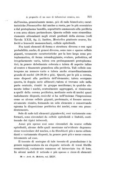 Archivio per le scienze mediche