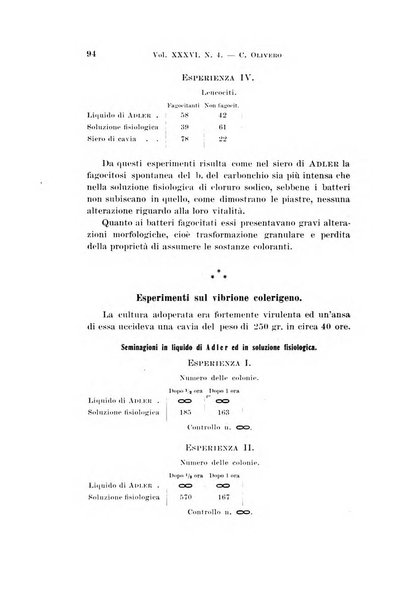 Archivio per le scienze mediche