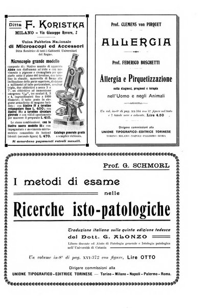 Archivio per le scienze mediche