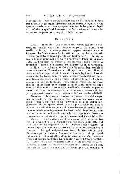 Archivio per le scienze mediche