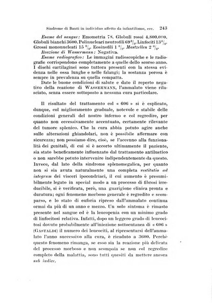 Archivio per le scienze mediche