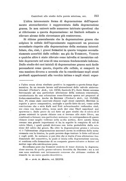 Archivio per le scienze mediche