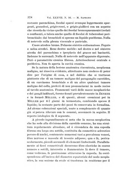 Archivio per le scienze mediche