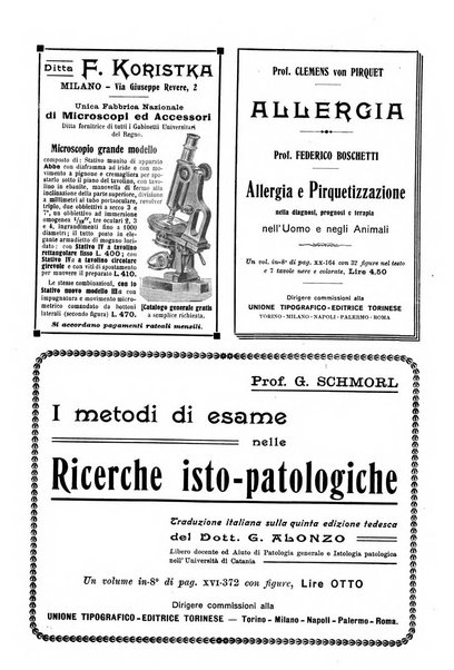 Archivio per le scienze mediche